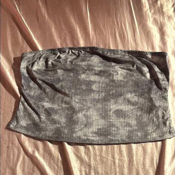 Gray Tube Top - Picture 1 of 2
